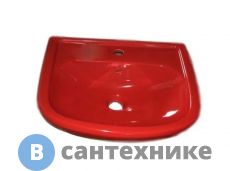 Умывальник Старый Оскол АЛЬФАНА-50 мебельный красный