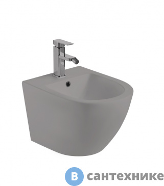 картинка Биде с инсталляцией WELTWASSER (BAMBERG 480 BD + MERZBACH 005 MT-GR)