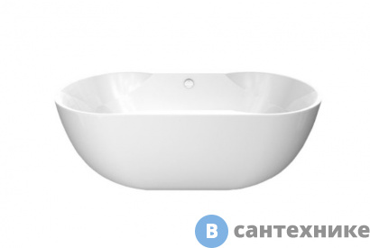 картинка Ванна BelBagno BB28 отдельностоящая, овальная акрилова 1795x855x580