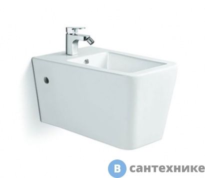 картинка Биде Vincea Q-Line VB1-12 подвесное, белый (VB1-12)