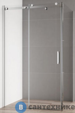 картинка Душевой уголок Cezares STYLUS-SOFT-AH-1-130/90-C-Cr без поддона