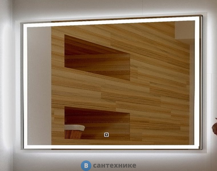 Зеркало с подсветкой Art & MAX Monza 1000x800 AM-Mon-1000-800-DS-F