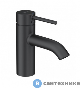 картинка Смеситель Kludi BOZZ 382723976 для умывальника, черный мат.