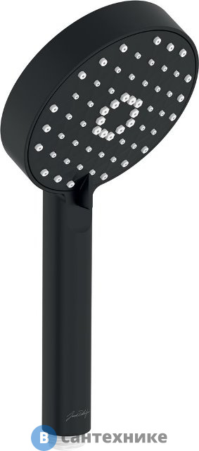 Ручной душ Jacob Delafon AWAKEN E72415-BL матовый чёрный