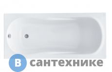 Ванна акриловая Santek Каледония 170х75 (1WH302391), без каркаса и сифона