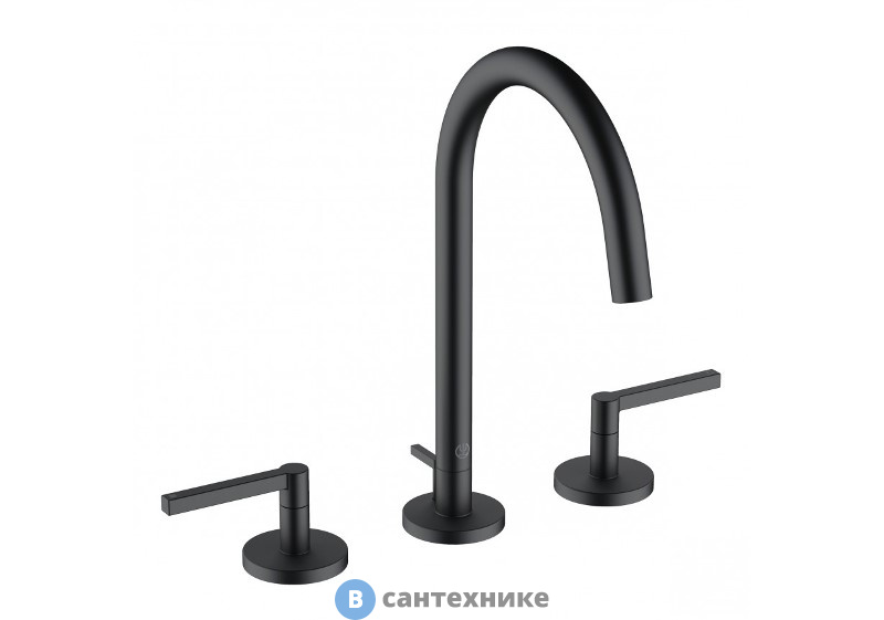 Смеситель Kludi NOVA FONTE 201433915 для умыв. на 3 от. чёрный