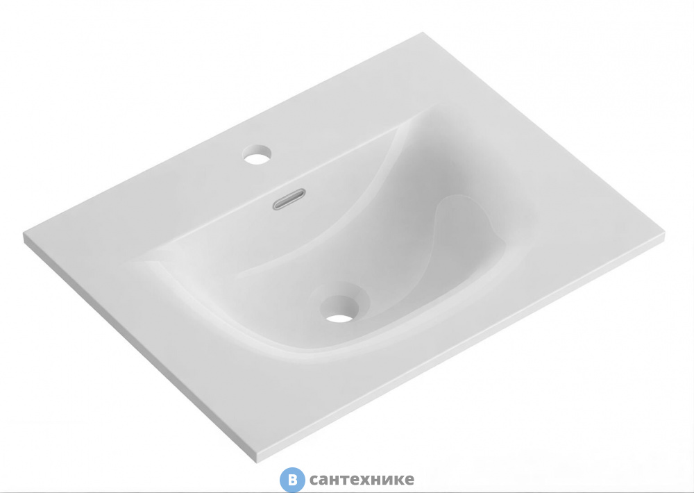 Раковина BelBagno BB-8099-3-70, 710x400x170, керамика