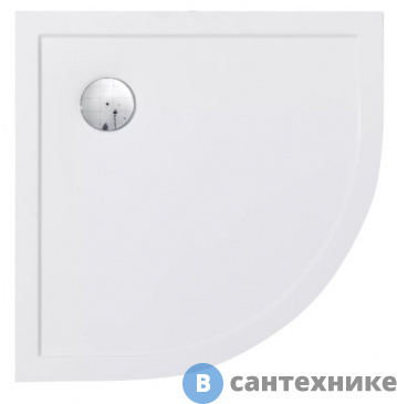 картинка Поддон душевой Акватон Калифорния 800х800 мм, четверть круга (1A713936CA010)