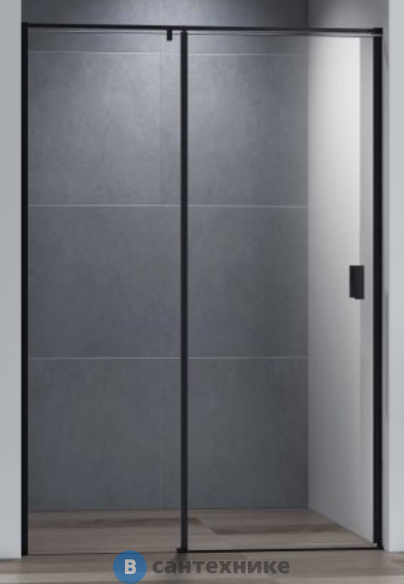 Душевая дверь Cezares URBAN-B-12-130-C-NERO 1300x1950