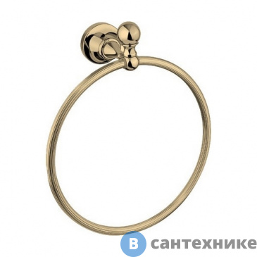 картинка Полотенцедержатель Cezares OLIMP-RN-02-M кольцо, бронза