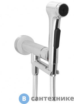 картинка Смеситель Jacob Delafon E28317-CP Elate 2.0 с гигиеническим душем на одно отверстие, хром