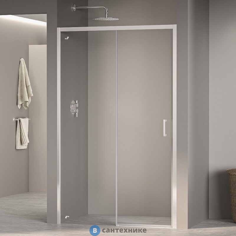 Душевая дверь RGW PA-017 130*195 Хром/ Прозрачное (350801713-11)