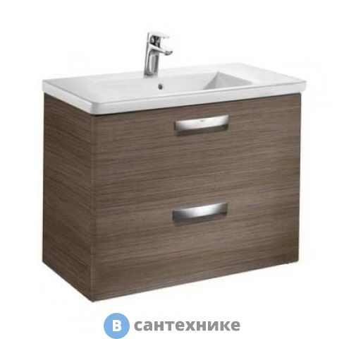 Тумба под раковину Roca GAP ZRU9302838 тиковое дерево (57,7x41,2)