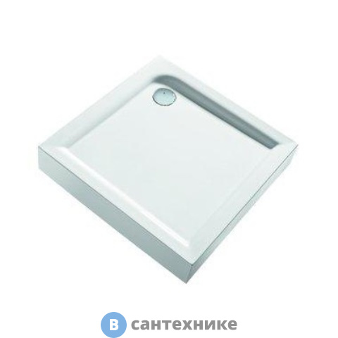 Душевой поддон KOLO FIRST XBK1690000 квадратный с интегрированной панелью /90x90х16,5/