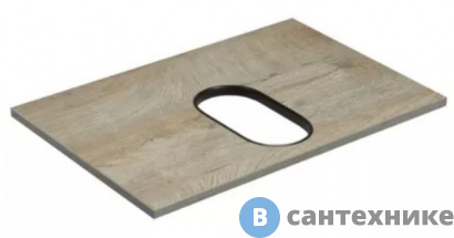 картинка Столешница Акватон Лофт Фабрик 60 Дуб Эндгрейн (1A242903LTDU0)