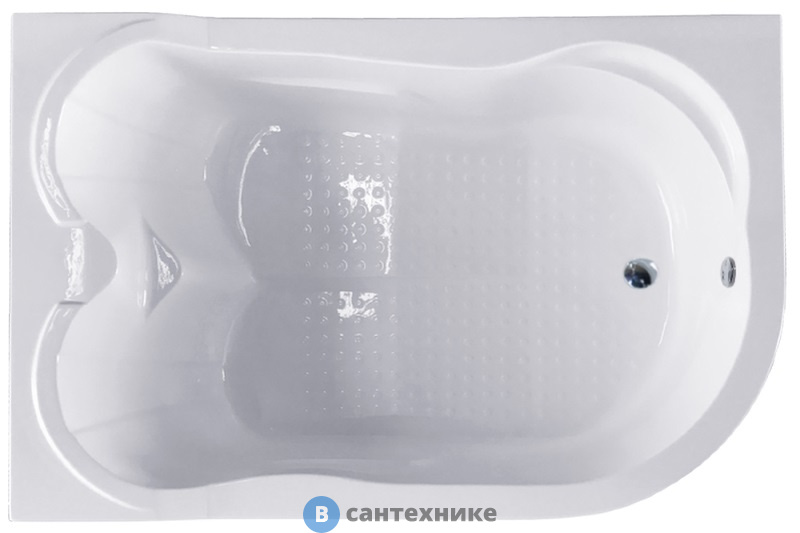Акриловая ванна Royal Bath NORWAY RB331100 L 180х120х66 (RB331100SB-L)