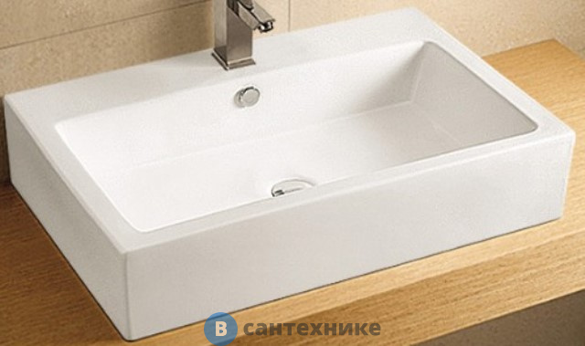 Раковина WELTWASSER WW ELBACH 2003 накладная 700х380х160