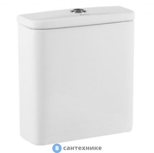 Бачок Aquanet Cube-C-1 для унитаза напольного Слив 4,5/3 лподключение снизу (210760)