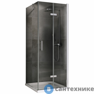 картинка Душевой уголок ABBER Zart AG08080P-S101 80*100*195, без поддона