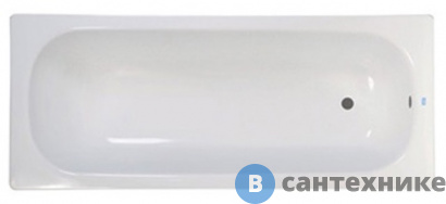 картинка Ванна Donna Vanna Белая орхидея 150х70 с антибак. покрыт. (б/ранта) (ножки) (DV-53901)