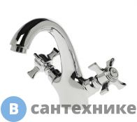 Смеситель Agger Retro-X A1702100 двухзахватный для раковины