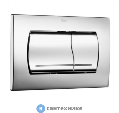 Кнопка смыва Roca 8901150B1 Active Pl 52 B хром гл.