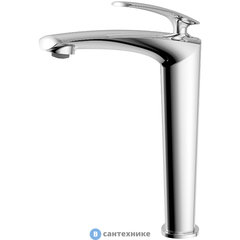 Смеситель AZARIO REULEAUX AZ-VMF168U96C для раковины высокий без донного клапана, хром