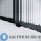 картинка Дверь в нишу Niagara Nova NG-84-L10FHB (100х195) черный матовый, раздвижная влево, стекло рифленое
