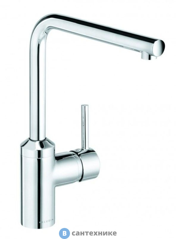 Однорычажный смеситель Kludi L-INE 428140577 кухонный