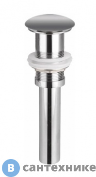 картинка Донный клапан Ceramica Nova CN2000MH с керамической накладкой; антрацит матовый