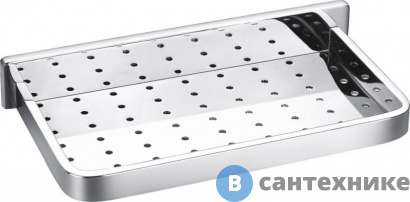 картинка Мыльница Cezares CZR-F-8919A настенная 520x330x240, хром