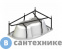 картинка Акриловая ванна Vannesa Ирма 169х110 каркас, правая (2-01-0-2-1-217), без сифона
