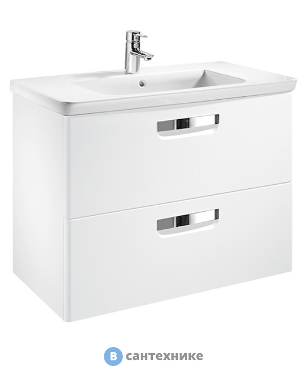 Тумба под раковину Roca GAP ZRU9302733 белый (67,7х41,2х60)