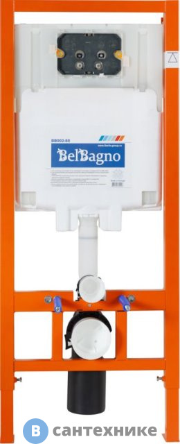 Инсталляция BelBagno BB002-80 для подвесного унитаза, 1150*500*80 мм