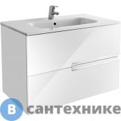 Тумба под раковину Roca VICTORIA NORD ZRU9302731 Ice Edition белый (78,6х55х45)