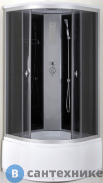 картинка Душевая кабина НХ-408B черная