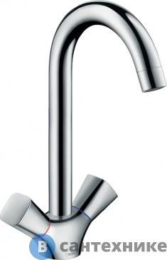 картинка Смеситель Hansgrohe 71280000 Logis для кухни