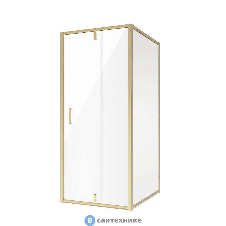 Душевое ограждение Niagara NG-43-9AG-A80G (90*80*190) прямоугольник, дверь распашная