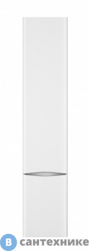 картинка Шкаф-колонна AM.PM Like M80CHR0356WG подвесной, правый, 35 см, двери, белый, глянец, ш