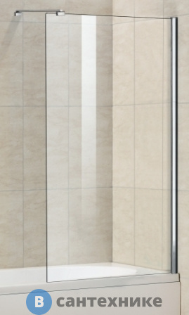 Шторка на ванну WELTWASSER WW100 100G1-80 800х1500 мм