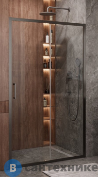 картинка Душевая дверь CEZARES MOLVENO-BF-1-120-C-GM-IV