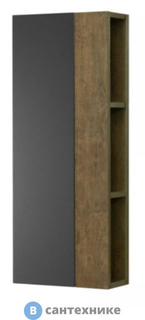 Модуль для зеркала Акватон Терра 35 Дуб Кантри/Антрацит (1A247103TEKA0)