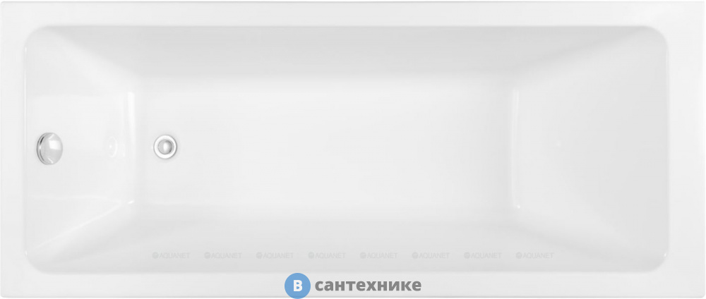 Акриловая ванна Aquanet Agata 170x75 (с каркасом) (369596)