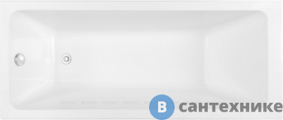 картинка Акриловая ванна Aquanet Agata 170x75 (с каркасом) (369596)