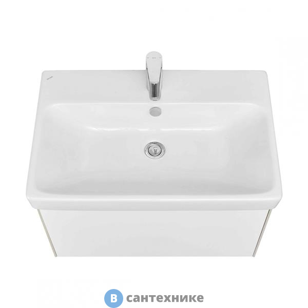 Тумба под раковину Акватон Асти 70 белый/ясень шимо (1A263001AXD70)