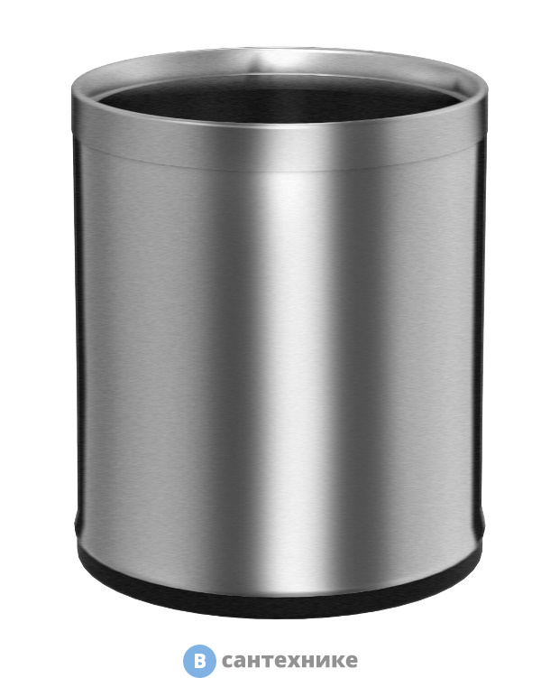 Ведро WELTWASSER WW AXEN MT 6L Матовая сталь