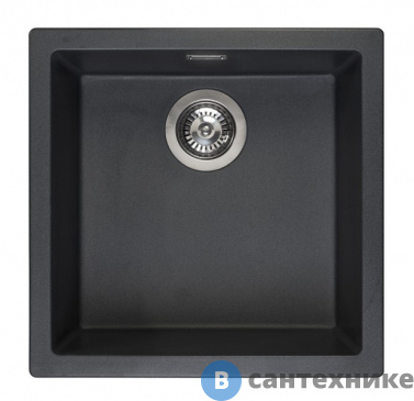 картинка Кухонная мойка Reginox Amsterdam 40 Black Silvery 3,5" (R32312)