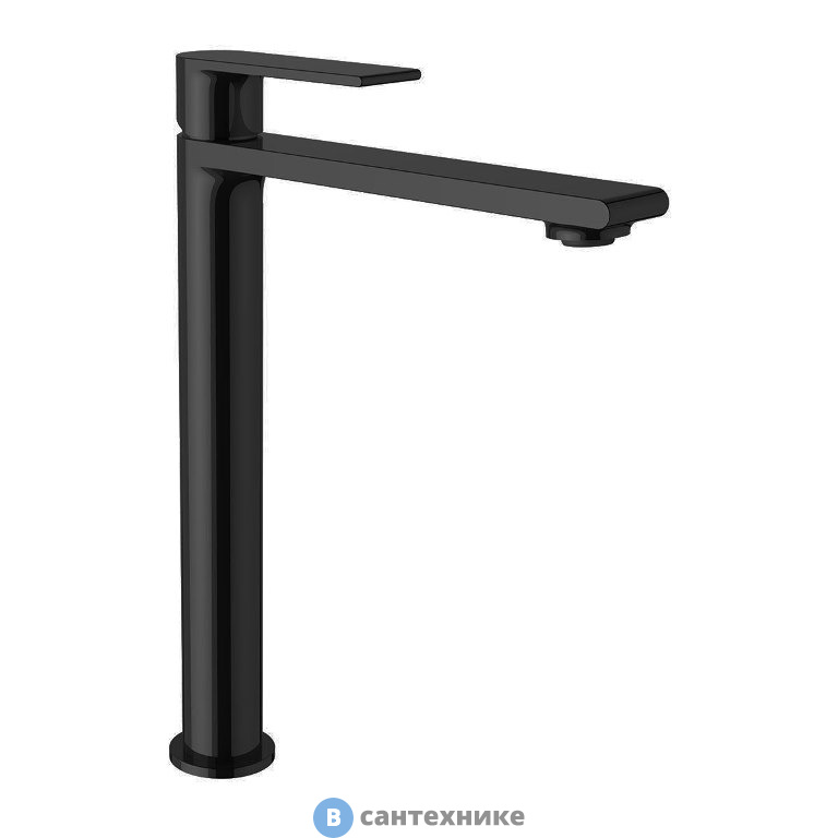 Смеситель Vincea Vogue VBF-1V2MB для раковины, однорычажный, черный