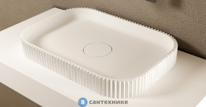 Раковина ABBER Stein AS2602 накладная