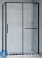 картинка Душевой уголок Vincea Slim Soft VSR-1SS1013CLB, 1300*1000, черный, стекло прозрачное, без поддона